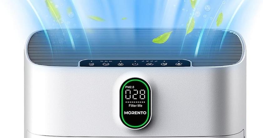 MORENTO HY4866 purificatori d'aria per case con gatti