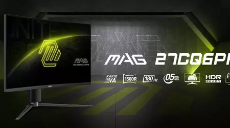 MSI MAG 27CQ6PF: monitor da gioco con schermo 2K a 180 Hz a 189 dollari