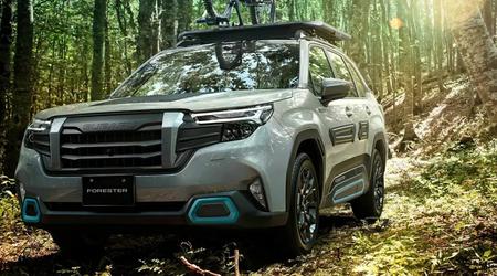Subaru ha svelato una versione giapponese della Forester con kit di carrozzeria in stile armatura samurai
