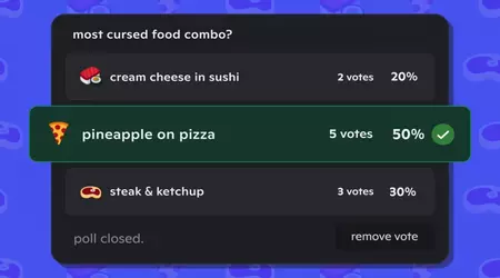 Discord si mette al passo con Reddit con la nuova funzione di sondaggio