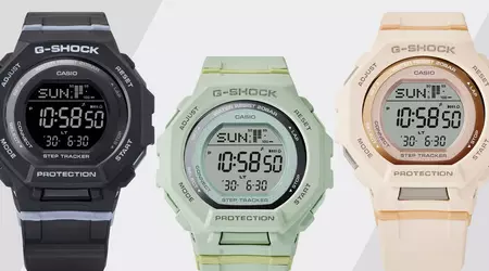 Casio presenta il G-Shock GMDB300SC a 120 dollari: un orologio colorato per il monitoraggio dei passi