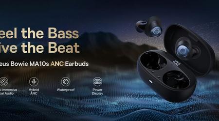 Baseus Bowie MA10: Cuffie TWS con ANC, ricarica wireless e audio spaziale a 39 dollari (10 dollari di sconto)