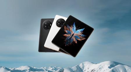 Tecno Phantom V Fold - smartphone pieghevole con Dimensity 9000+, due schermi LTPO AMOLED a 120Hz e cinque fotocamere a partire da 1100 dollari