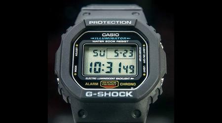 Un aggiornamento della leggenda: Versione moderna del leggendario DW-5000C del 1983, il Casio G-Shock DW-5000R-1AJF è in fase di lancio.