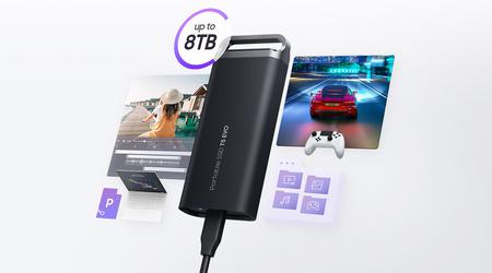 Samsung T5 EVO: unità SSD con capacità fino a 8TB e velocità di trasferimento fino a 460MB/secondo