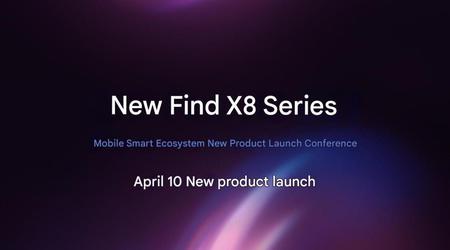 Oppo lancerà Find X8 Ultra, Find X8S e Find X8S+ il 10 aprile in Cina