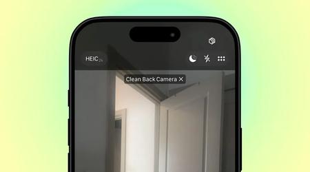 Con iOS 26, l'iPhone imparerà a chiederti di pulire l'obiettivo della fotocamera