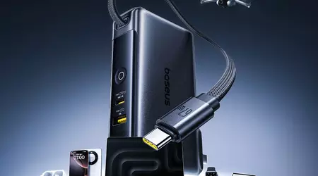 Baseus presenta la Super Charge Power Bank da 10.000mAh con supporto a 67W e cavo integrato