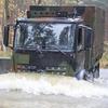 Camion Mercedes-Benz Arocs in fase di test