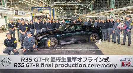 Nissan ha terminato la produzione della GT-R dopo 18 anni sulla linea di assemblaggio