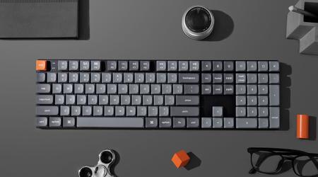 Keychron K5 Max: una tastiera meccanica con tre modalità di connessione a 99 dollari