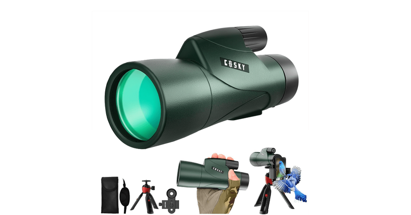 Telescopio monoculare Gosky Piper 12x55