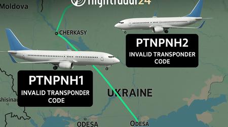 Aerei civili con codici PTNPNH offensivi per Putin volano nei cieli sopra l'Ucraina