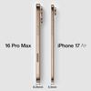 Confronto tra iPhone 16 Pro e iPhone 17 Air