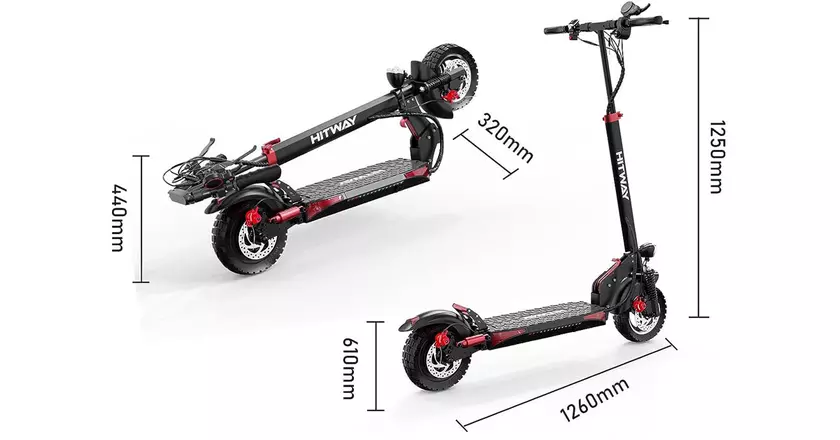 HITWAY H5 monopattino elettrico per adulti