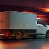 Veicolo commerciale elettrico Goelette con carico