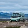Il camper X-Van è in viaggio