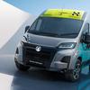 Interni del furgone Vauxhall Movano Hydrogen