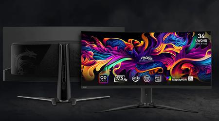 MSI prepara una linea di monitor da gioco con display QD OLED fino a 49 pollici