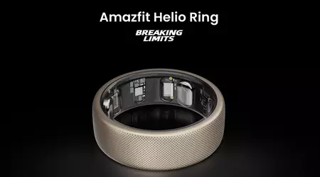 Amazfit Helio Ring: un anello intelligente in lega di titanio in grado di misurare la frequenza cardiaca e la SpO2.