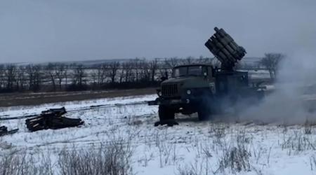 L'AFU ha distrutto un raro bombardiere russo RBU-6000 con l'aiuto dell'artiglieria (video)