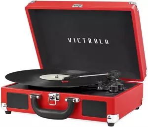 Lettore di dischi vintage Victrola
