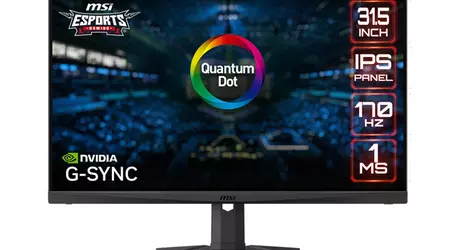 MSI ha presentato un monitor a punti quantici con frame rate fino a 170 Hz e risoluzione WQHD