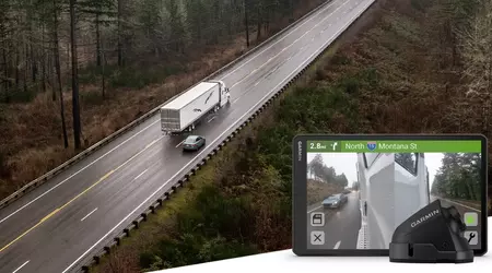 Garmin ha introdotto un sistema di monitoraggio degli angoli ciechi per autocarri