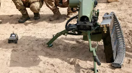 L'esercito ucraino testa quasi 100 droni terrestri 