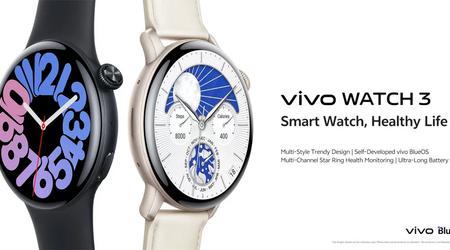 Vivo presenta il Vivo Watch 3 con BlueOS: un orologio con un'autonomia fino a 16 giorni