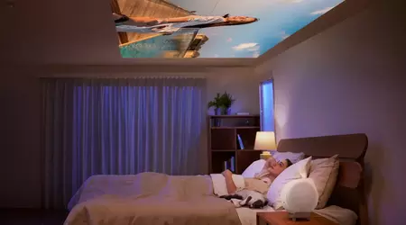 BenQ ha introdotto il GV32 — un proiettore portatile con Google TV e proiezione sul soffitto