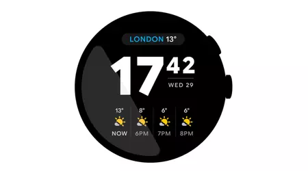 Google aggiorna il widget meteo su Wear OS: nuovo design e previsioni a 4 ore