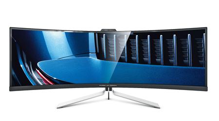 AOC e Porsche Design rilasceranno un monitor curvo da 49 pollici con un pannello da 240 Hz