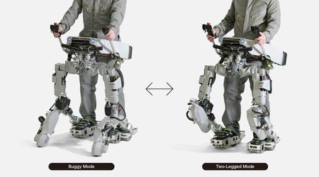 Panasonic Koma 1.5: esoscheletro Transformer - "gambe di ferro" e "passeggino" (video)
