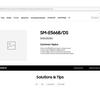 Una miniatura della pagina di supporto del Samsung Galaxy F56 in India