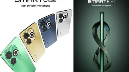 Infinix Smart 8 HD è uno smartphone economico da 75 dollari con design Apple iPhone 15 Pro