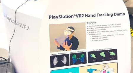 PlayStation VR2 ha la capacità di tracciare le mani senza controller