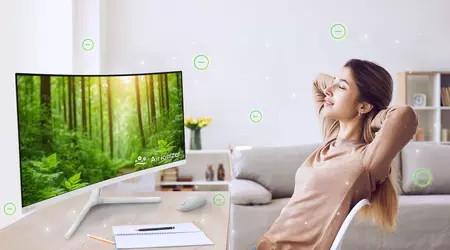 I nuovi monitor Asus VU249HFI-W, VU279HFI-W e VU34WCIP-W con funzione di purificazione dell'aria combattono allergeni e polvere