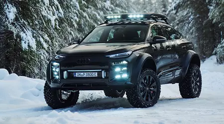 Q6 e-tron offroad concept: Audi ha creato un SUV elettrico con assi a portale