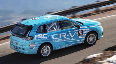 Honda CR-V e:FCEV sarà la prima auto a idrogeno alla corsa Pikes Peak Hill Climb