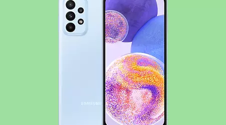 Samsung Galaxy A23 smartphone economico Samsung Galaxy A23 ha iniziato a ricevere One UI 6.1