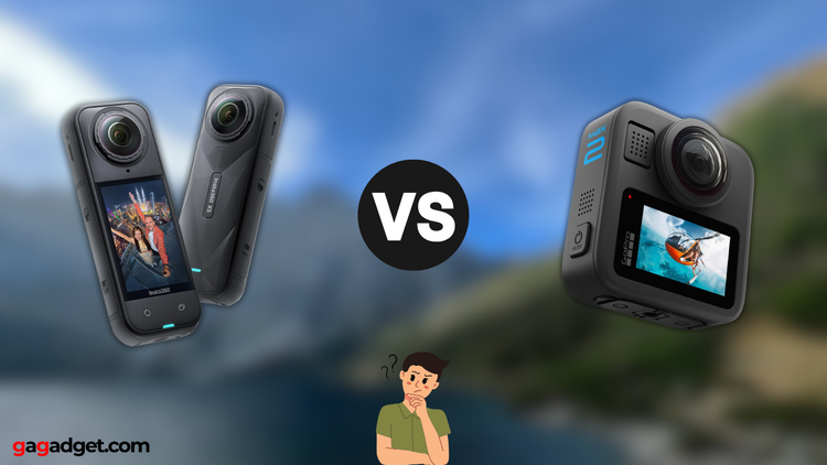 Insta360 X5 vs GoPro MAX 2: ...