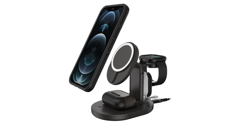 Caricabatterie wireless OtterBox 3-in-1 per otterbox defender