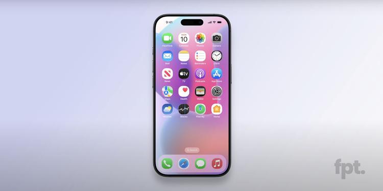 L'interfaccia di iOS 19 con icone ...