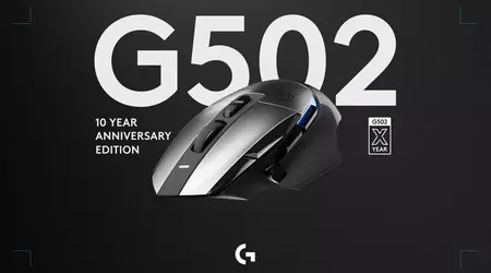 Logitech presenta l'edizione limitata del mouse G502 X Plus AL Edition in alluminio per celebrare il 10° anniversario