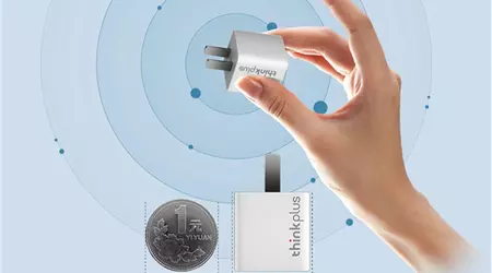 Lenovo ha presentato il caricabatterie Thinkplus GaN Mini con porta USB-C e 30W di potenza a 6,99 dollari.