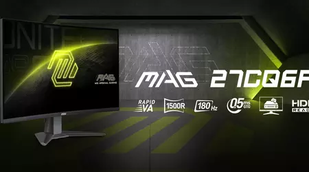 MSI MAG 27CQ6F: monitor curvo da 27 pollici con risoluzione 2K e frequenza di aggiornamento di 180Hz