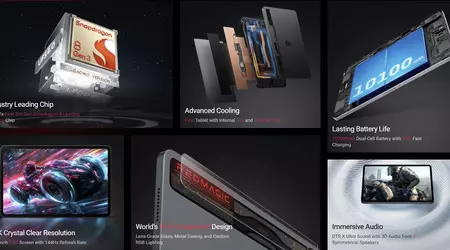 ZTE lancia il tablet da gioco RedMagic Nova con display da 2,8K e chipset Snapdragon 8 Gen 