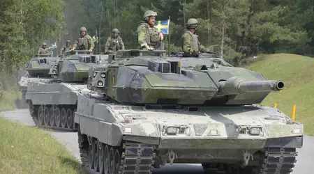 La Svezia ha trasferito all'Ucraina 10 carri armati Stridsvagn 122, una versione modernizzata del carro armato tedesco Leopard 2A5.