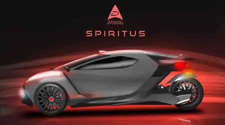 Presentato un veicolo elettrico a tre ruote Spiritus, che può estrarre criptovaluta